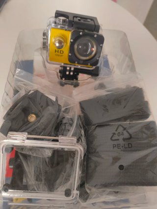 Mini Cámara HD 1080P Acuática