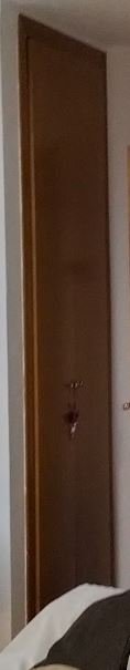 PUERTA MARCO TAPETA MADERA MACIZA DOBLE ARMARIO