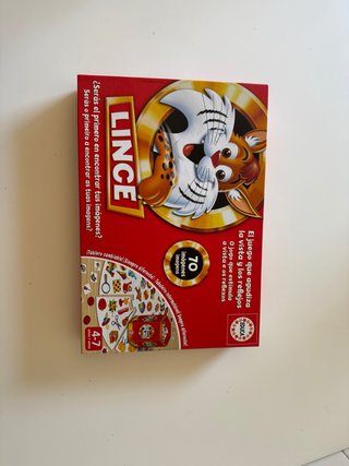 Juego de mesa Lince Educa 70 imágenes
