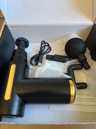 Pistola de masaje