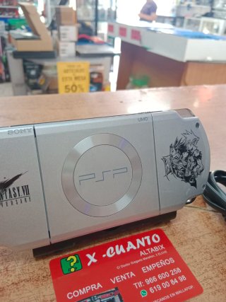 CONSOLA SONY PSP 2004 ED FINAL FANTASY VII CON CAR