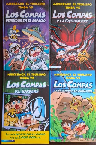 Mikecrack , Los Compas . Diez primeros libros.