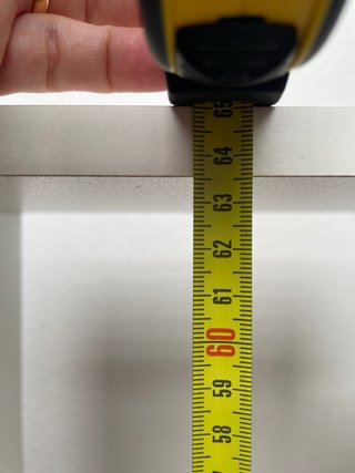 Estantería modular blanca de madera
