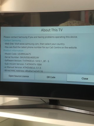 Smart TV Samsung 49" Curva 4K UHD