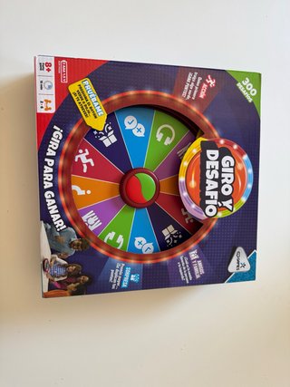 Juego de mesa Giro y Desafío
