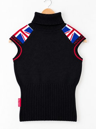 Jersey UK Flag Cuello Alto Negro