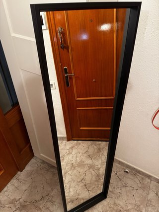 Espejo NISSEDAL IKEA Negro