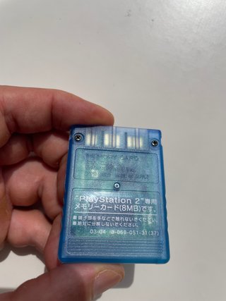 Sony Playstation 2 Ps2 Memory Card Originale Islan