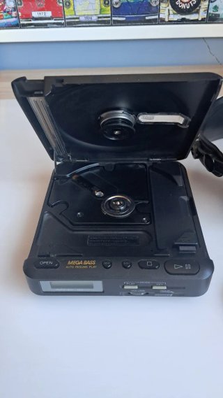 Discman Sony D-22 Negro