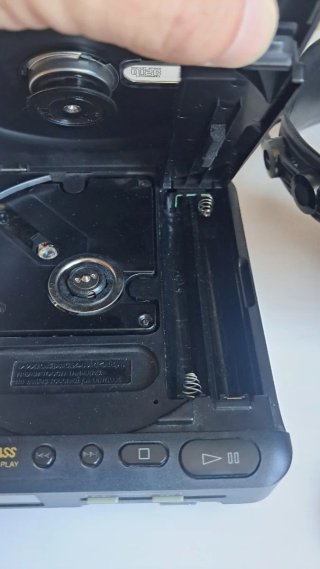 Discman Sony D-22 Negro