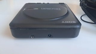 Discman Sony D-22 Negro