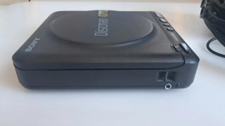 Discman Sony D-22 Negro