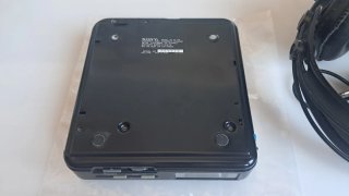 Discman Sony D-22 Negro