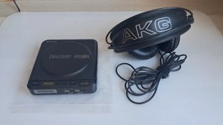 Discman Sony D-22 Negro