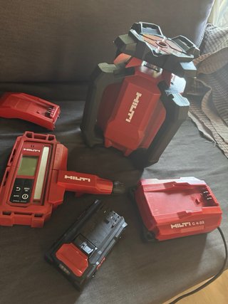 Láser Rotativo Hilti PRA 400 + Accesorios