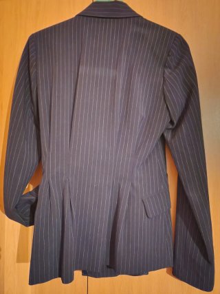 Americana Bershka Raya Diplomática Azul marino