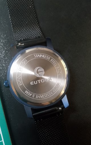 Reloj EUTOUR Magnético Azul y Negro