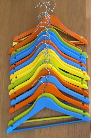 Perchas Madera Zara Home Colores (4uds)