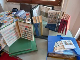 Collezione 20 volumi Francobolli Italia Estero