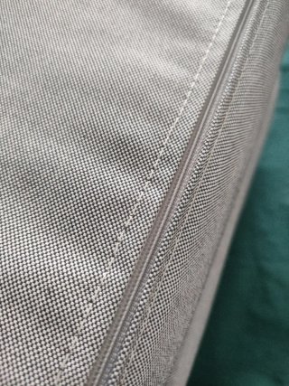 Puff/colchón plegable Slakt Ikea Gris.