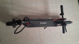 Patinete eléctrico negro funciona ✅️ todo bien sol