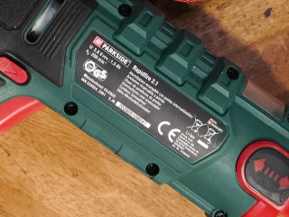 Atornillador Parkside Rapidfire 2.1