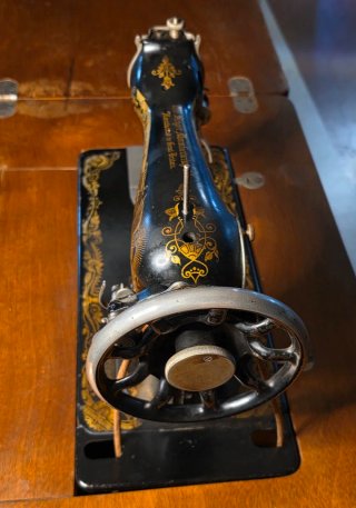 Máquina de Coser Antigua SINGER 1925-mueble SIGMA