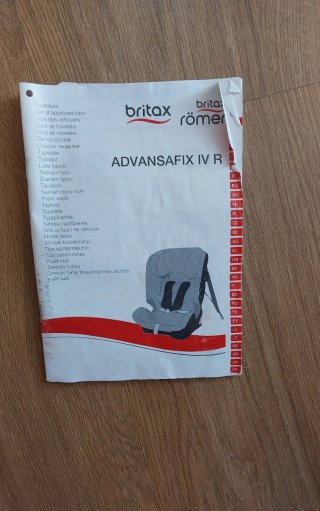 Silla de coche Britax Römer negra