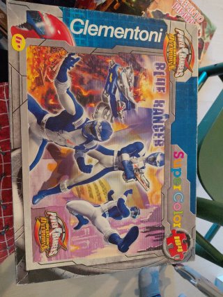 Puzzle Clementoni Power Rangers Blue Ranger