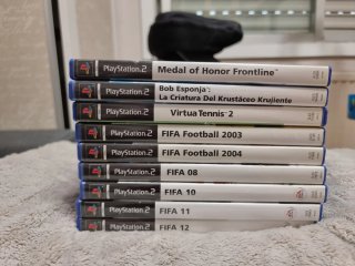 Lote 9 Juegos PS2