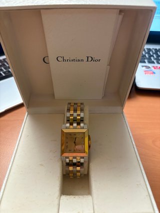 Reloj Christian Dior Oro y Plata