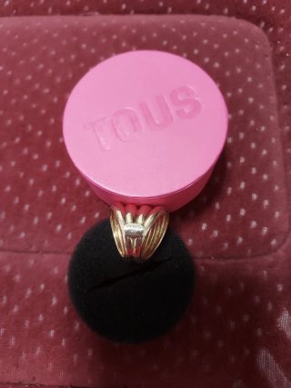 Anillo Tous Plata Vermeil Original