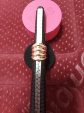 Anillo Tous Plata Vermeil Original