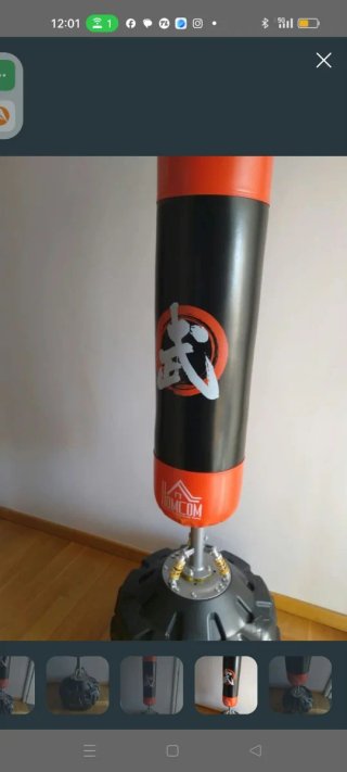 Saco de boxeo HOMCOM