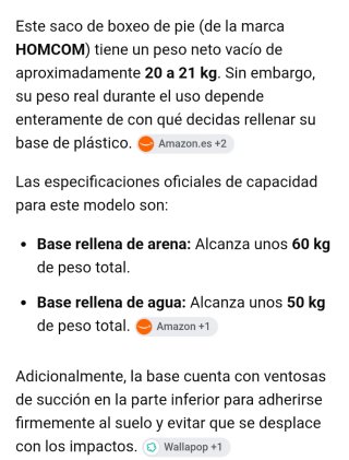 Saco de boxeo HOMCOM
