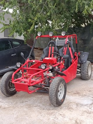 Buggy Kinroad 650 Todoterreno Rojo