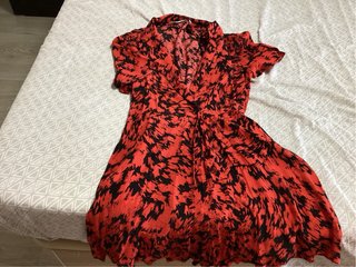 Mono falda pantalón corto estampado M