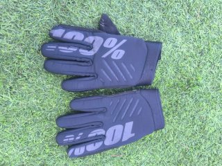 Guantes 100% Niños Motocross/MTB Negro/Gris
