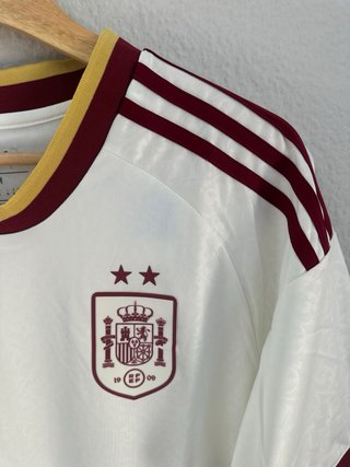 Camiseta España Adidas Talla M Blanca