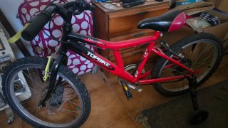 Bicicleta Infantil TOPBIKE Roja 20