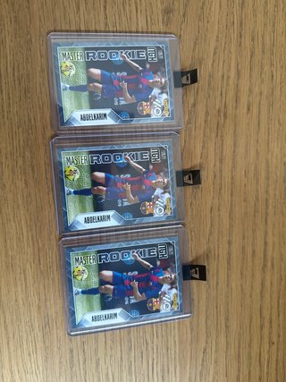 Cromo Panini Abdelkarim Master Rookie MGK x3