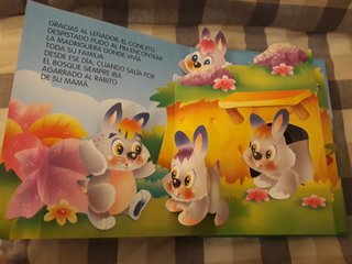 Libro el bosque, infantil Desplegable