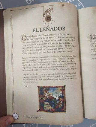 EL LIBRO DE LOS ENIGMAS DE JUEGO DE TRONOS
