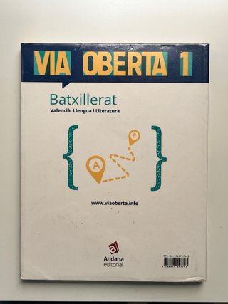 Valencià, llengua i literatura, batxillerat, 1