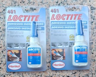 2x Loctite 401 Adhesivo Instantáneo