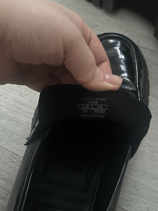 Mocasines negros plataforma