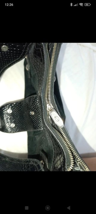 Bolso vintage Y2K negro