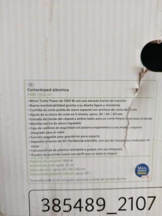 Cortacésped Eléctrico Parkside
