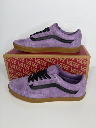 Zapatillas Vans Moradas Goma Talla 38 nuevas