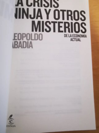 La hora de los sensatos y la crisis ninja y otros